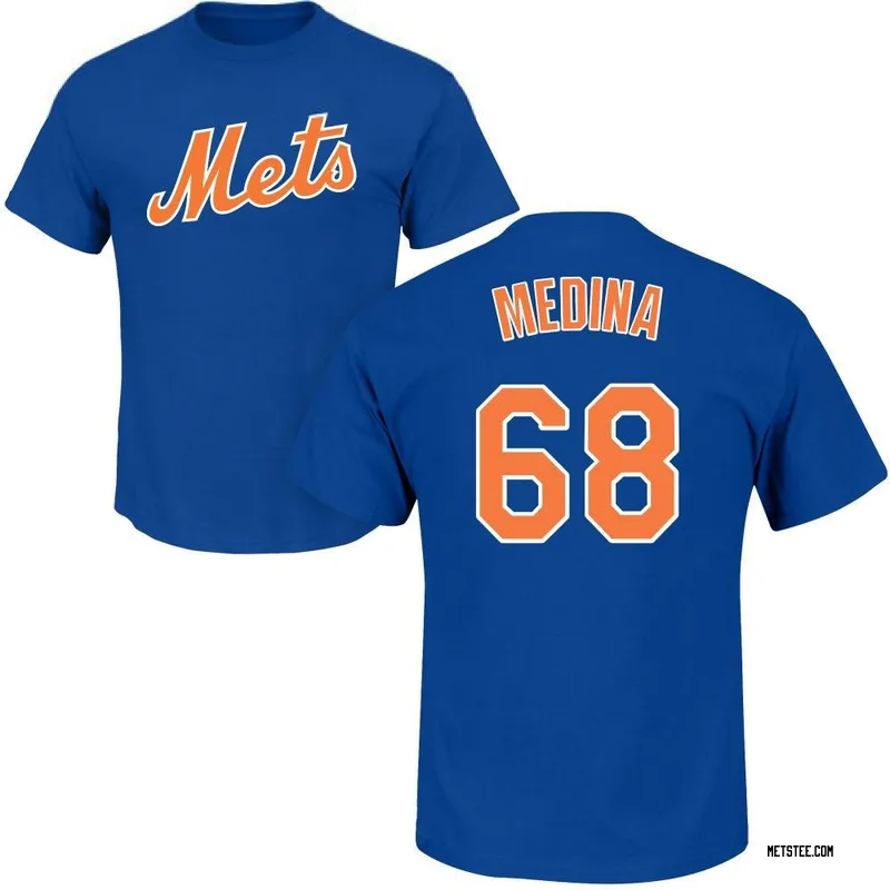 Adonis Medina New York Mets Youth Royal Roster Name & Number T-Shirt -