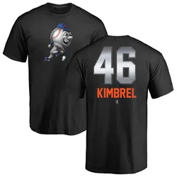 Craig Kimbrel New York Mets Men's Black Midnight Mascot T-Shirt -