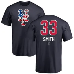 Drew Smith New York Mets Youth Navy Name and Number Banner Wave T-Shirt -