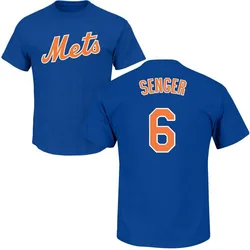 Hayden Senger New York Mets Youth Royal Roster Name & Number T-Shirt -