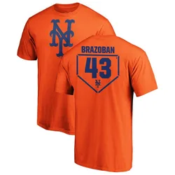 Huascar Brazoban New York Mets Youth Orange RBI T-Shirt -