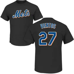 Mark Vientos New York Mets Men's Black Roster Name & Number T-Shirt -