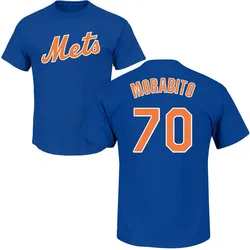 Nick Morabito New York Mets Youth Royal Roster Name & Number T-Shirt -