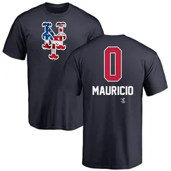 Ronny Mauricio New York Mets Youth Navy Name and Number Banner Wave T-Shirt -