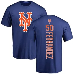 Sid Fernandez New York Mets Men's Royal Backer T-Shirt -