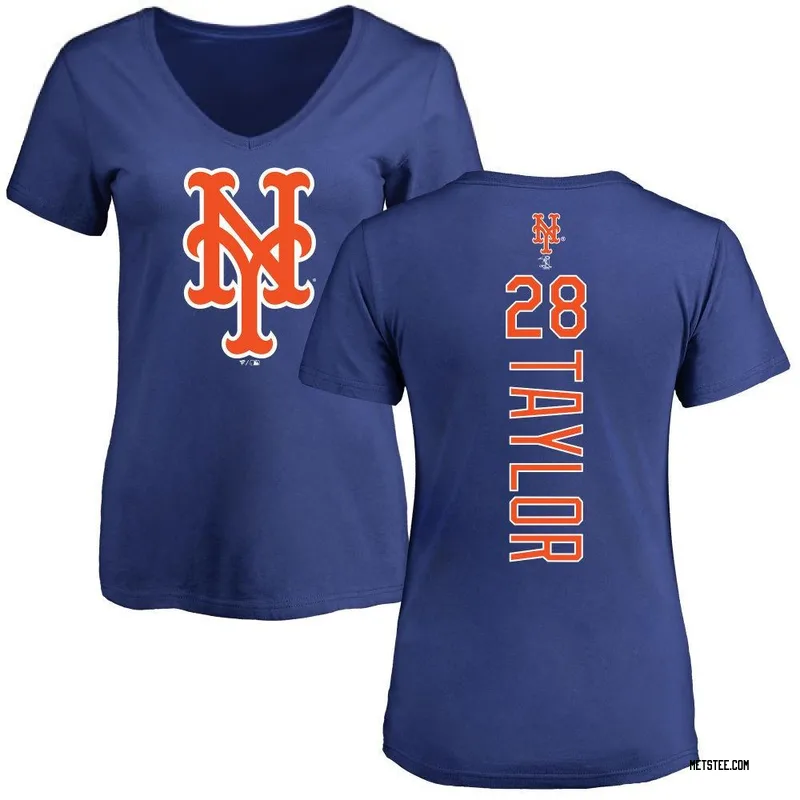 Tyrone Taylor New York Mets Women's Royal Backer Slim Fit T-Shirt -