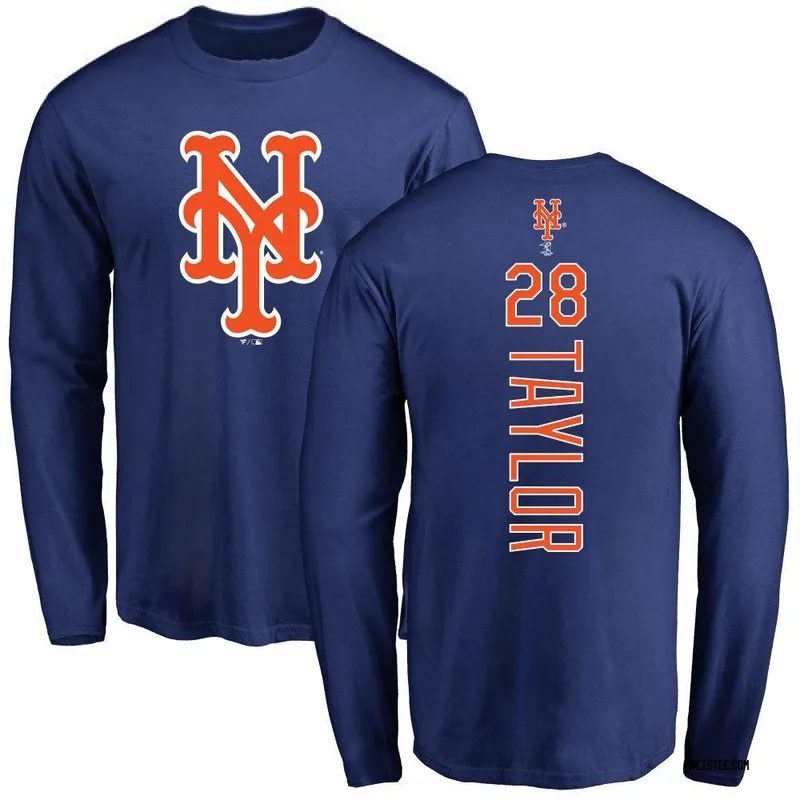 Tyrone Taylor New York Mets Youth Royal Backer Long Sleeve T-Shirt -